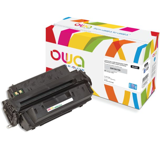 Toner remanufacturé HP Q2610A - Noir - Haute capacité