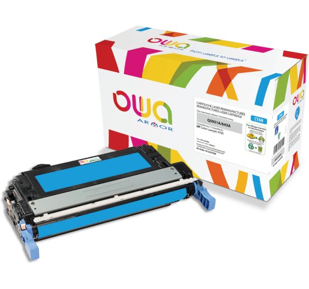 Toner remanufacturé HP Q5951A - OWA