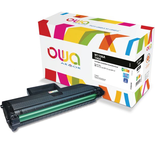 Toner remanufacturé HP W1106A - OWA