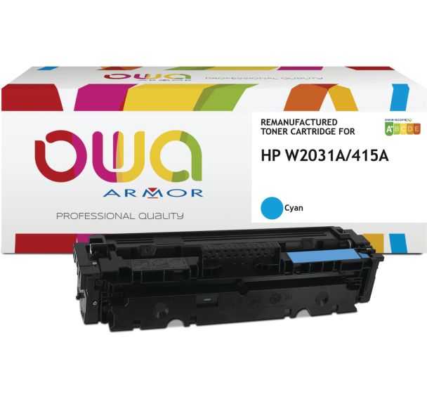 Toner remanufacturé HP W2031A - OWA