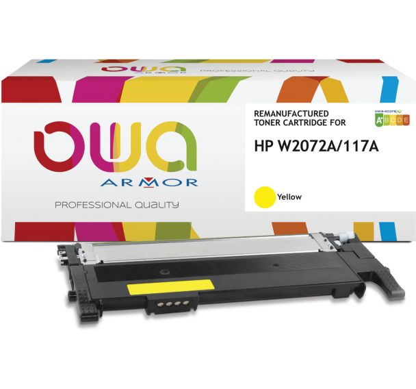 Toner remanufacturé HP W2072A - OWA