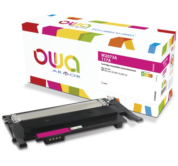 Toner remanufacturé HP W2073A - OWA