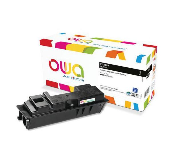 Toner remanufacturé KYOCERA TK-120 - Noir - 7200 pages
