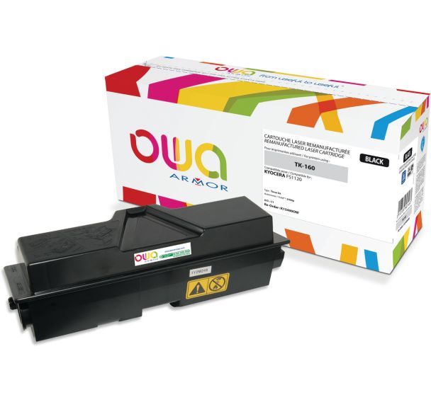 Toner remanufacturé KYOCERA TK-160 - OWA