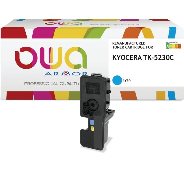 Toner remanufacturé KYOCERA TK-5230 C - OWA