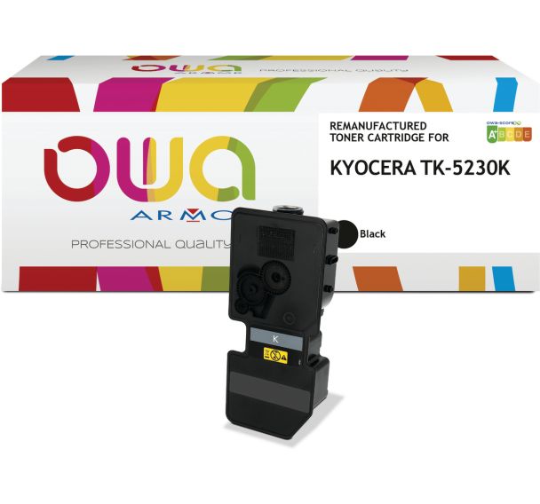 Toner remanufacturé KYOCERA TK-5230 K - OWA
