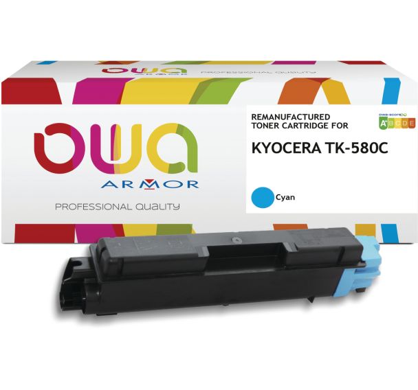 Toner remanufacturé Kyocera TK-580 - Owa