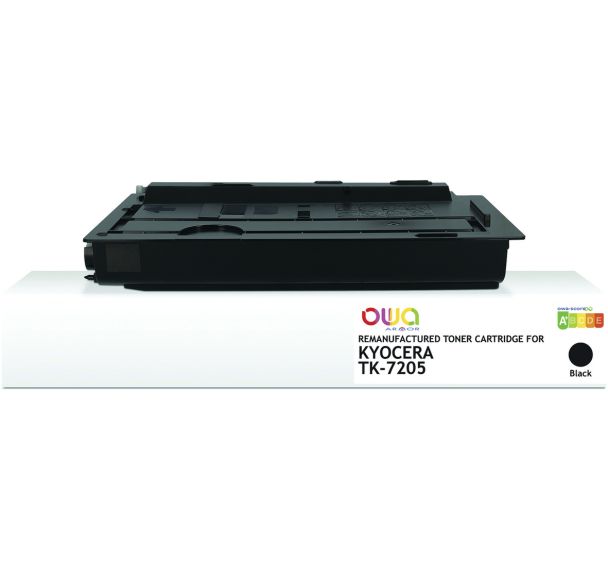 Toner remanufacturé Kyocera TK7205 - Noir