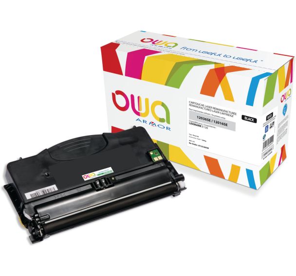 Toner remanufacturé LEXMARK 12036SE - 12016SE - OWA