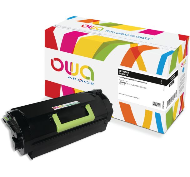 Toner remanufacturé LEXMARK 24B6015 - OWA