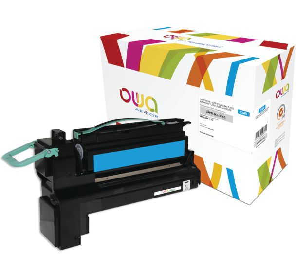 Toner remanufacturé Lexmark X792X1 - Lexmark X792X2 - Owa