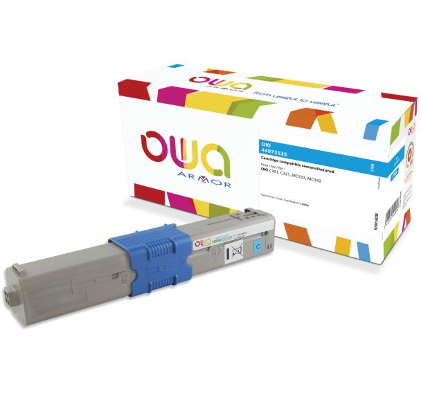 Toner remanufacturé OKI C301 - Owa