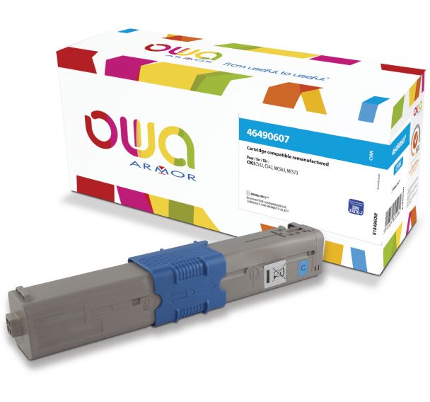 Toner remanufacturé OKI C532 - OWA
