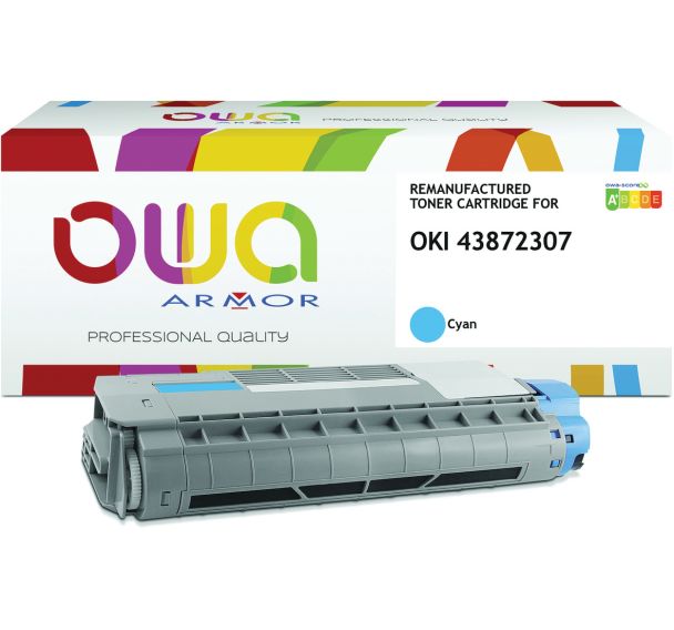Toner remanufacturé Oki 438723 - OWA