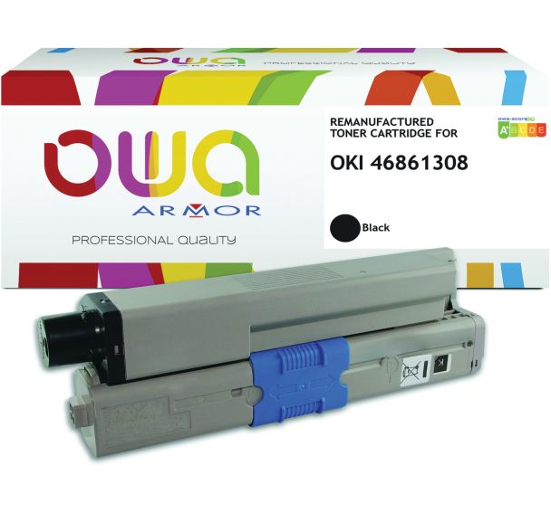 Toner remanufacturé Oki 468613 - OWA