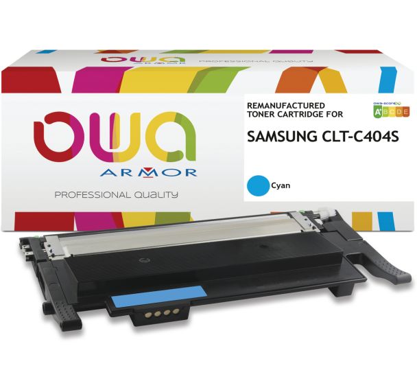Toner remanufacturé SAMSUNG CLT-C404S/ELS - OWA
