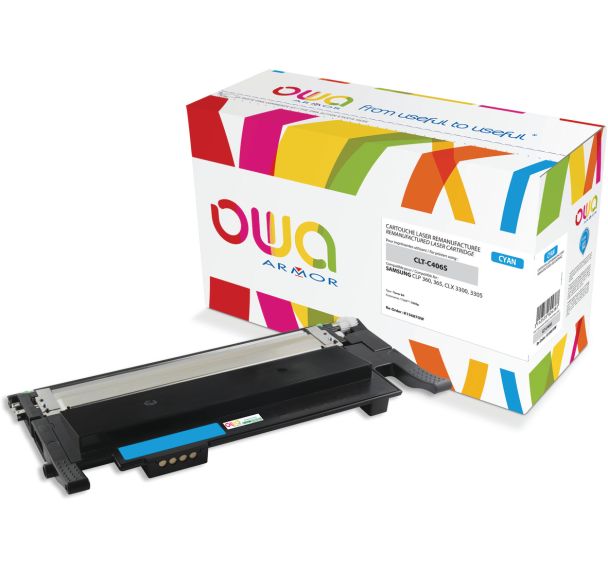 Toner remanufacturé SAMSUNG CLT-C406S/ELS - OWA