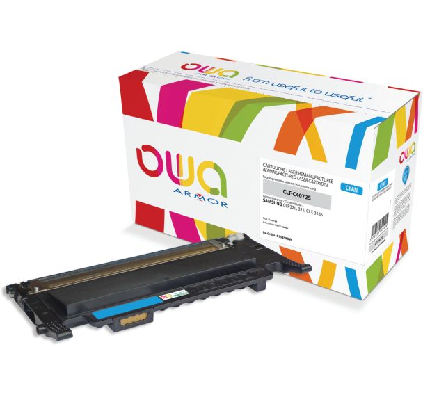 Toner remanufacturé SAMSUNG CLT-C4072S/ELS - OWA