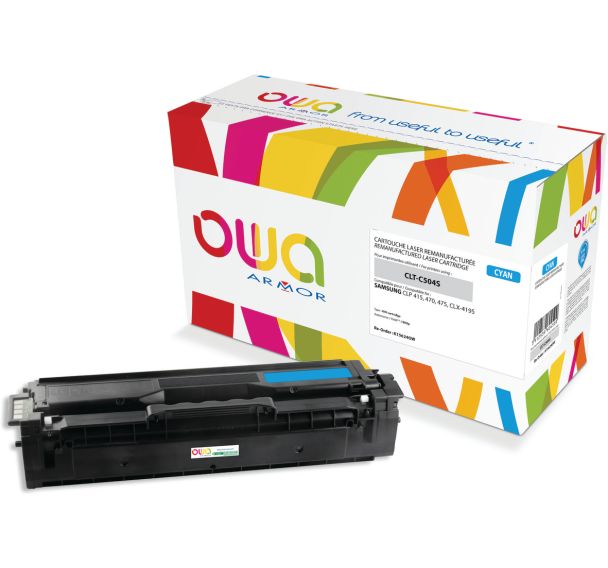 Toner remanufacturé SAMSUNG CLT-C504S/ELS - OWA