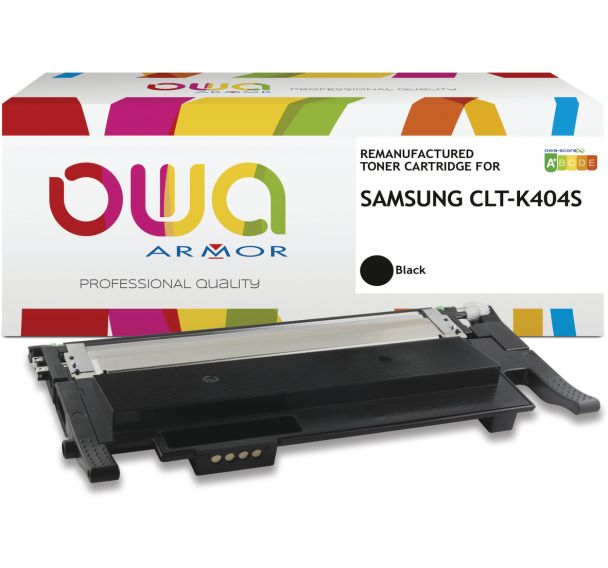 Toner remanufacturé SAMSUNG CLT-K404S/ELS - OWA