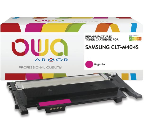 Toner remanufacturé SAMSUNG CLT-M404S/ELS - OWA