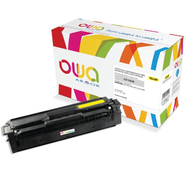 Toner remanufacturé SAMSUNG CLT-Y504S/ELS - OWA