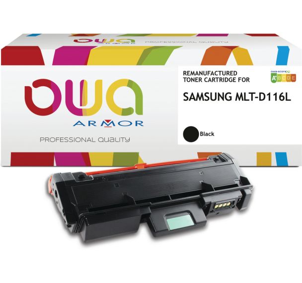 Toner remanufacturé SAMSUNG MLT-D116L/ELS - OWA