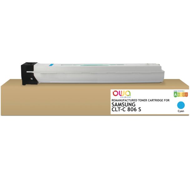 Toner remanufacturé Samsung CLT-806 S - Cyan - Owa
