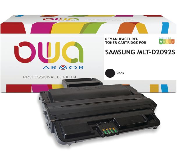 Toner remanufacturé Samsung MLT-D2092S/ELS - Noir