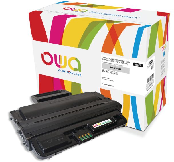 Toner remanufacturé Xerox 106R01486 - Noir