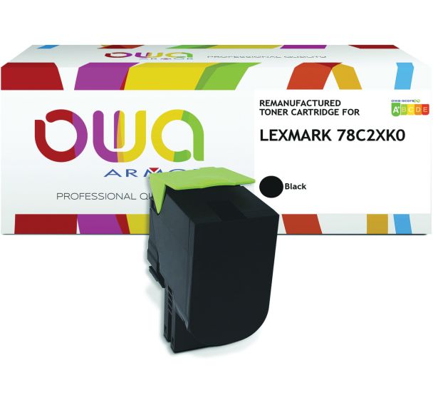 Toner remanufacturé haute capacité Lexmark CS421 - OWA