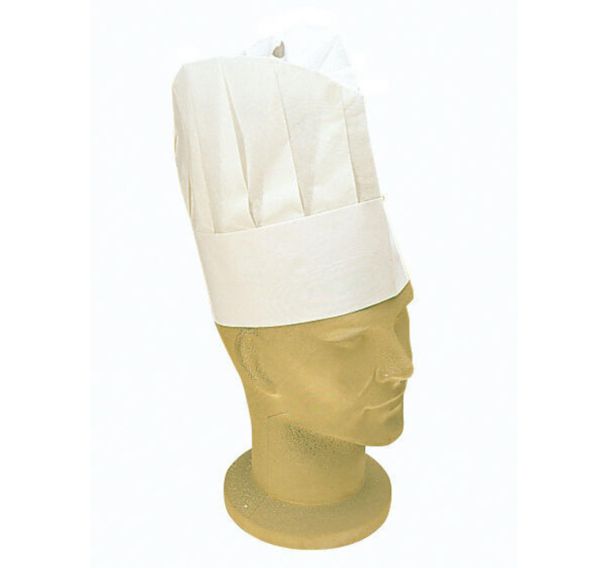 Toque en papier - Lot de 100 - 23,5 cm