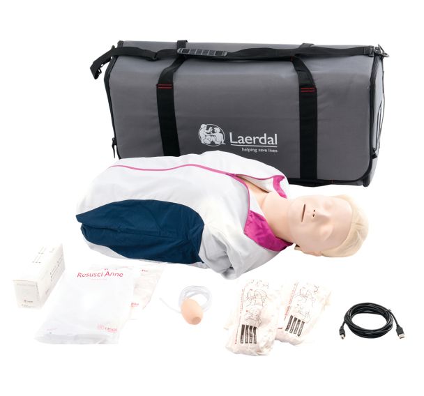 Torse resusci anne QCPR sac semi-rigide