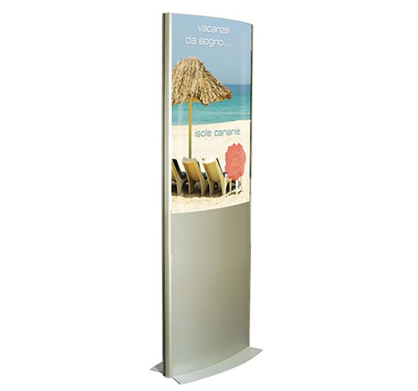 Totem porte affiches double face