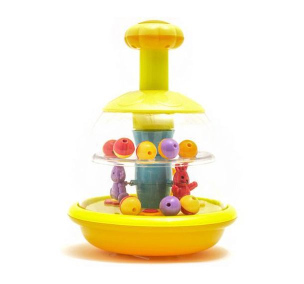 Toupie carrousel lapins