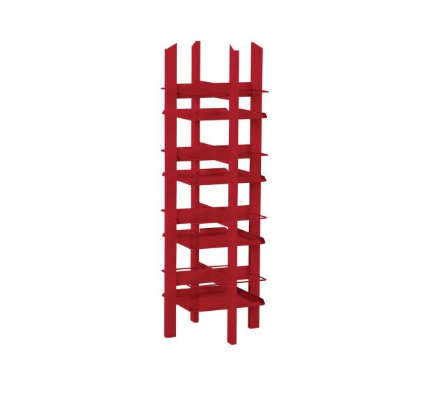 Tour à livres sur roulettes
