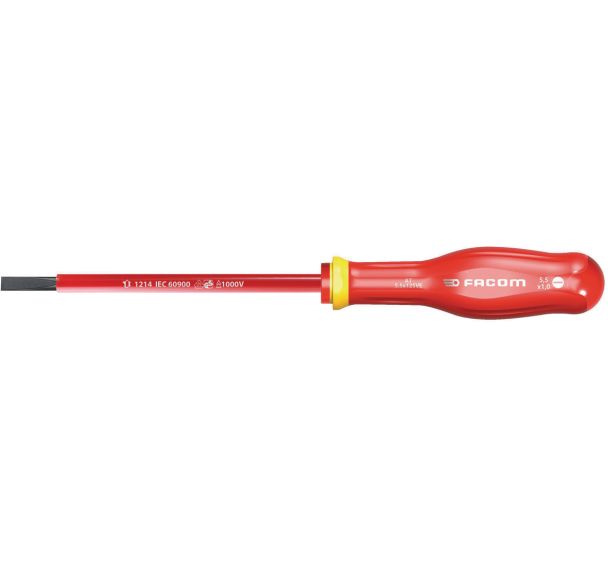 Tournevis PROTWIST® isolés 1000 Volts pour vis à fente