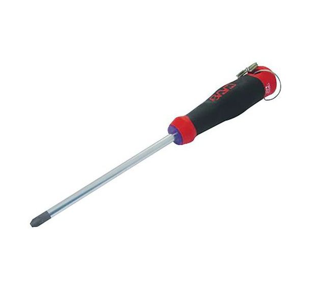 Tournevis bi-matiere pz avec clip inox fme