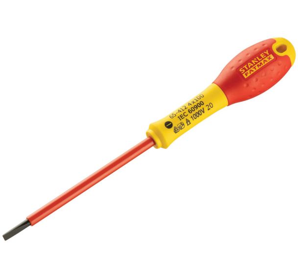 Tournevis électricien isolé 1000v fatmax 4 x 100 mm