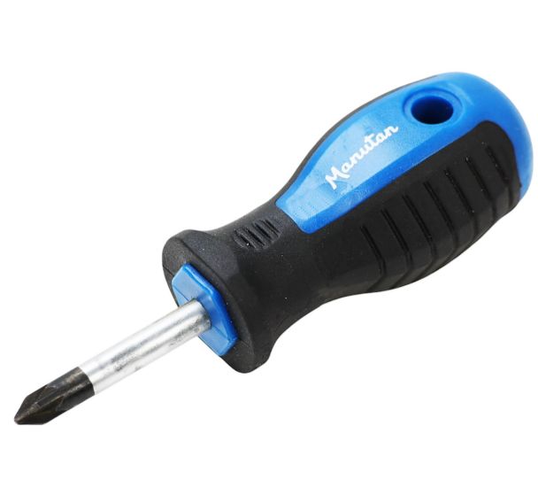 Tournevis ergonomique à poignée boule pour vis Pozidriv - Manutan