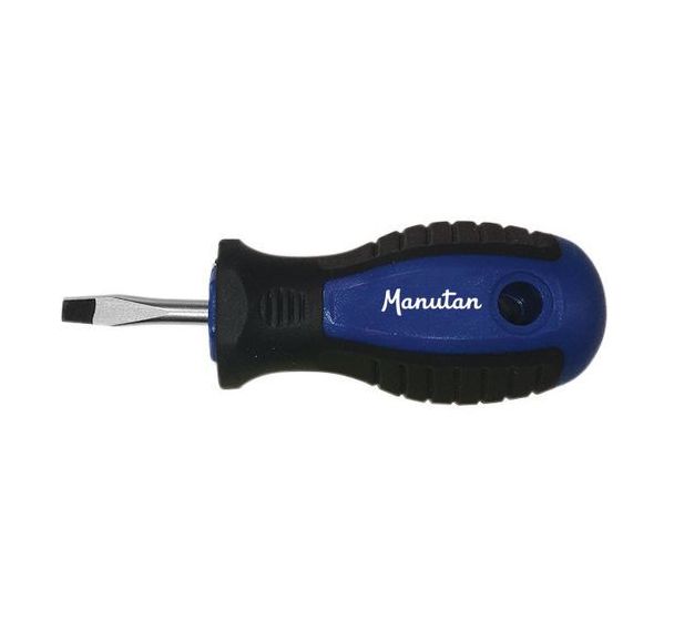 Tournevis ergonomique à poignée boule pour vis fente - Manutan