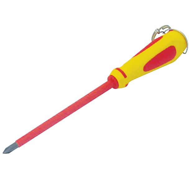 Tournevis phillips isole 1000v avec clip inox fme