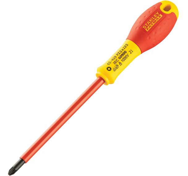 Tournevis pozidriv isolé 1000v fatmax pz2 x 125 mm