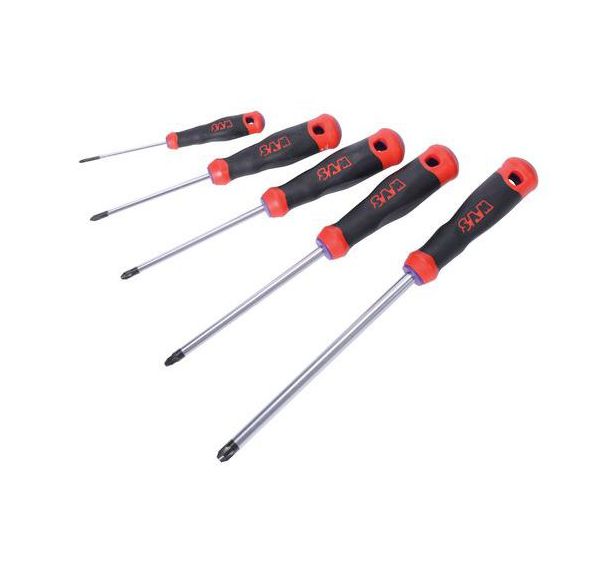 Tournevis s1 pozidriv jeu de 5_T-PZJ5