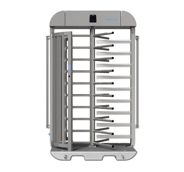 Tourniquet sans contrôle V-Turnstile-Compact-galvanisé