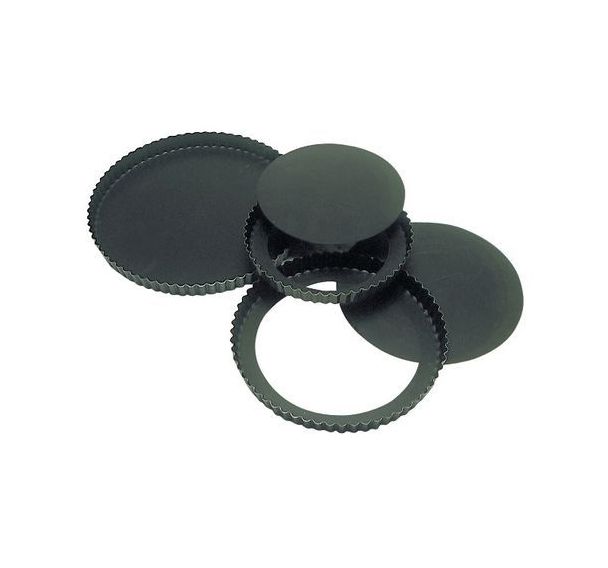 Tourtière cannelée fond mobile Exopan® Matfer