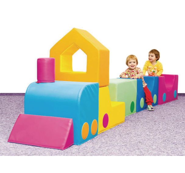 Train en mousse