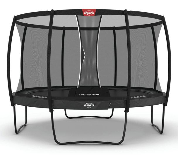 Trampoline - Berg Toys - Elite Regular 380 Gris