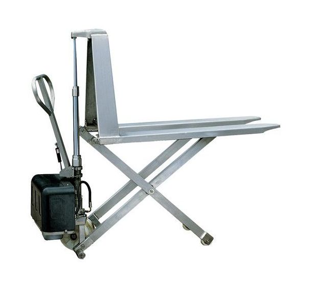 Transpalette électrique haute levée inox - Capacité 1000 kg