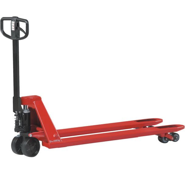 Transpalette manuel à frein - Fourche longueur 1220 mm - Force 3000 kg